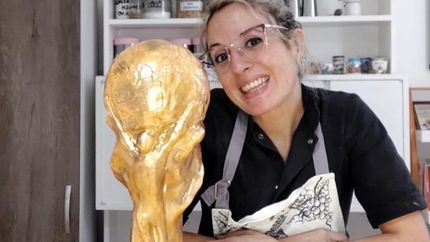Creó una torta que se volvió viral. Creó una torta que se volvió viral.