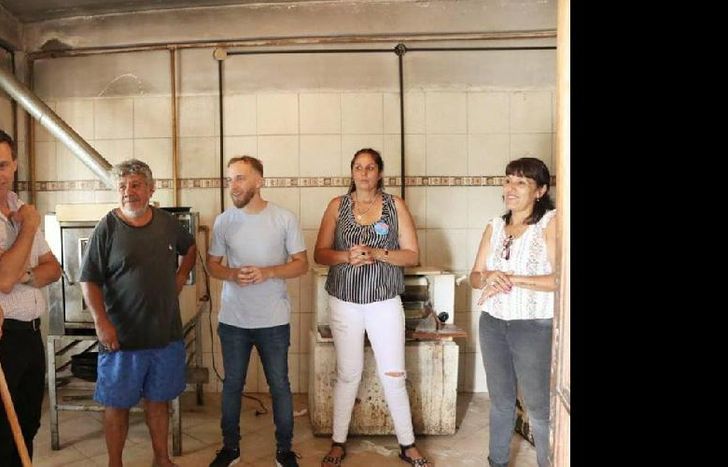 federico otermín y guillermo viñuales visitaron la entidad.