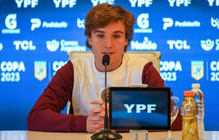 Pedro de la Vega habló en conferencia de prensa previo al debut contra San Lorenzo en la Copa de la Liga.