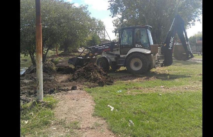 los trabajos avanzan en distintos arroyos de todo lomas.