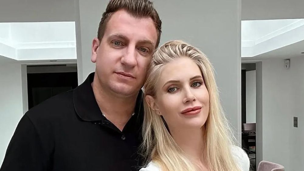 Maxi López y Daniela.