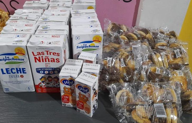 Piden leche larga vida, golosinas, galletitas y más.