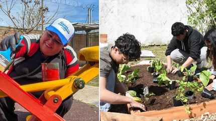 embellecieron escuelas y clubes en todas las localidades de lomas