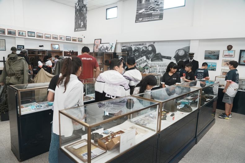 El Museo Malvinas de Lomas tiene visitas para escuelas.