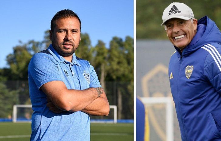 Miguel Ángel Russo le marcó el camino a Marcelo Bravo.