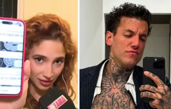 Melody Luz y Alex Caniggia, separados.