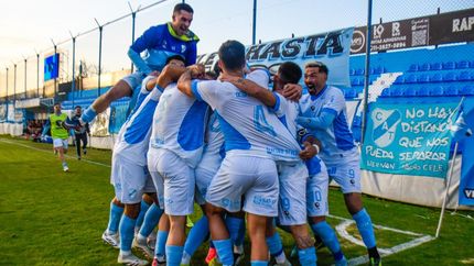 Así se celebró el agónico gol de Lucas Gaona.