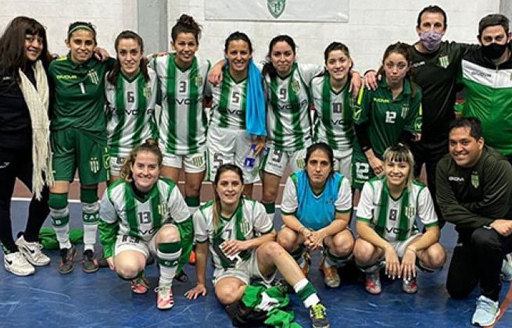 Las chicas de Banfield están realizando una gran campaña en la B.