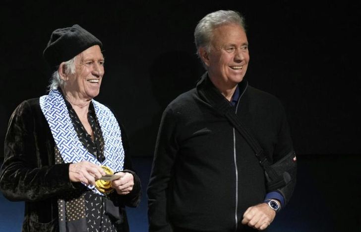 Keith Richards, reconocido.