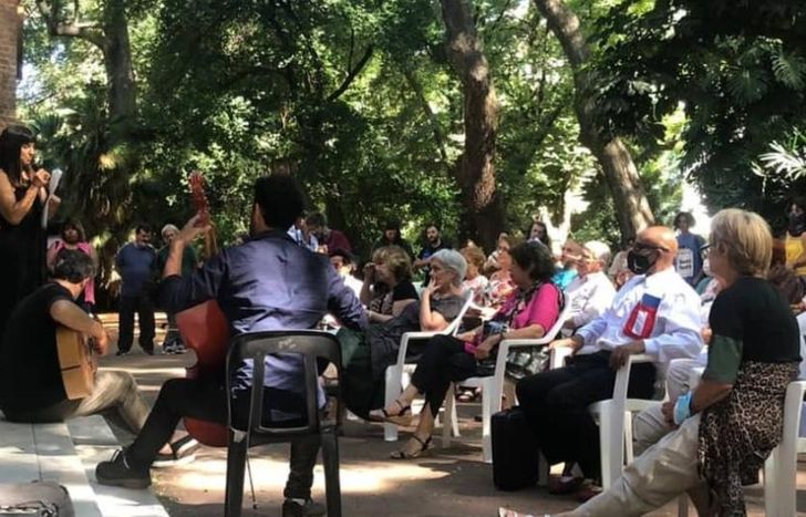 El Festival de Poesía en el Jardín Botánico.