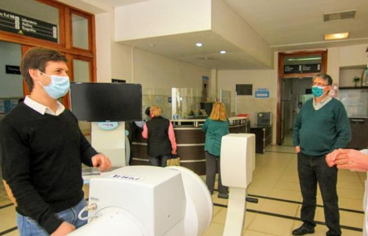 La gestión de Mantegazza sumó nueva tecnología sanitaria.