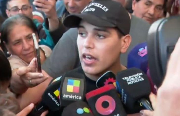 Thiago Medina, de alta.