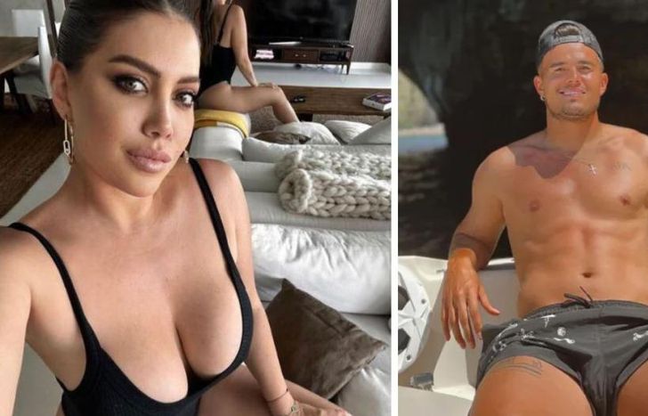 Wanda Nara y Daniel Guzmán Jr.