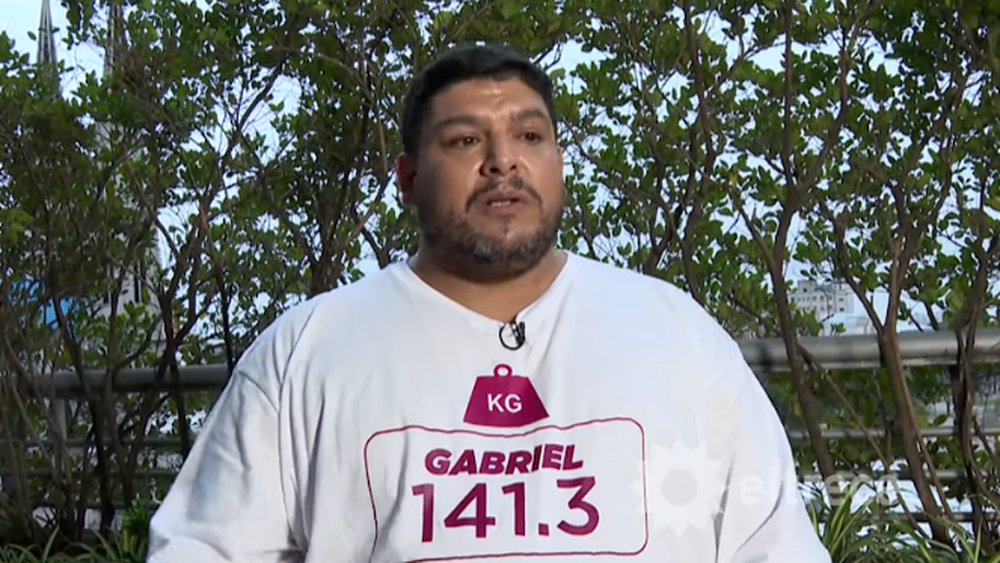 El lomense que es nuevo participante de Cuestión de Peso.&nbsp;