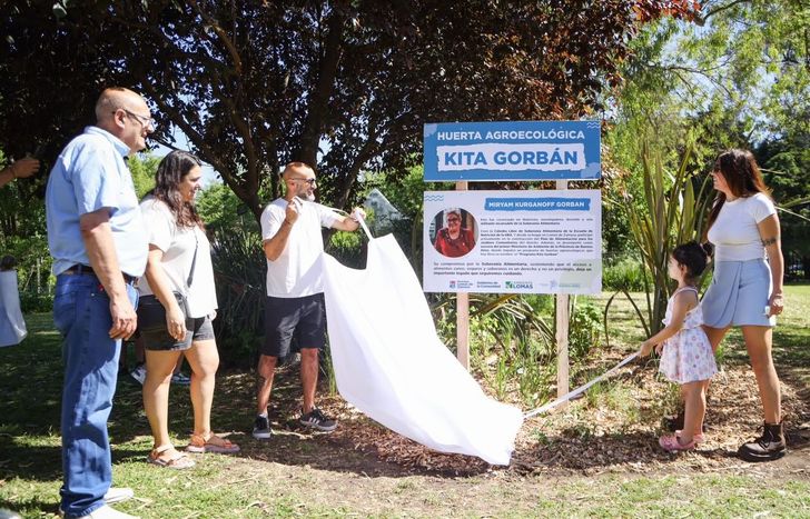 Miryam Gorban tiene una huerta en su honor en el Parque de Lomas.&nbsp;