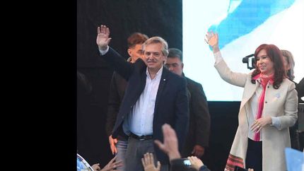 Primer acto de la fórmula a una semana del sorpresivo anuncio.