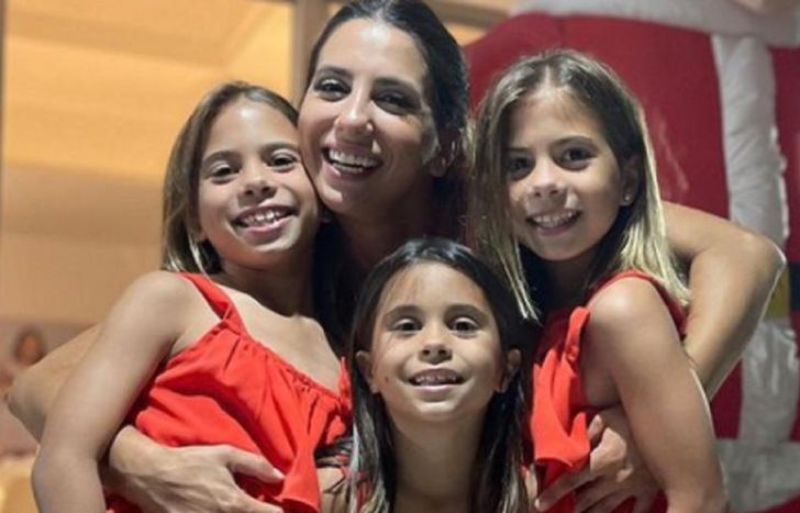 Cinthia Fernández se indignó por un detalle en los útiles escolares de sus hijas.