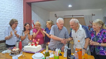 Los festejos de cumpleaños son muy populares en cada mateada.