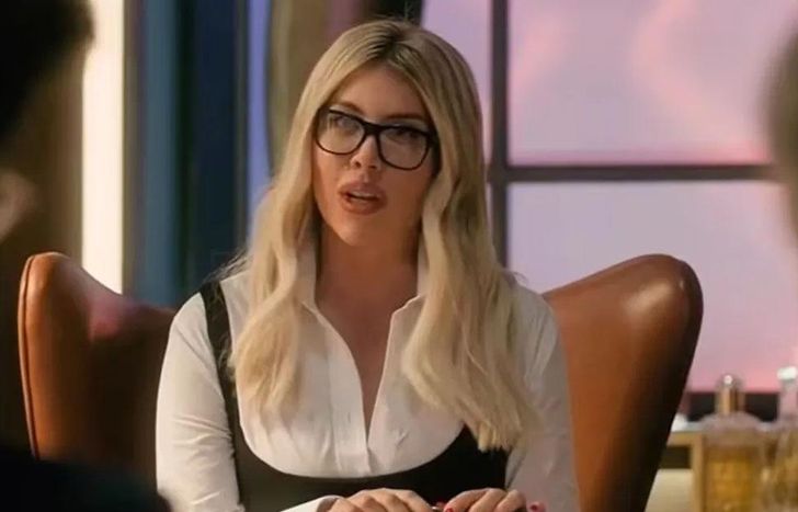 Wanda Nara en la promo de MasterChef Celebrity.