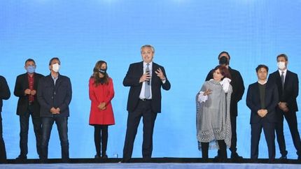 Cierre de campaña en Tencnópolis de cara a las PASO.