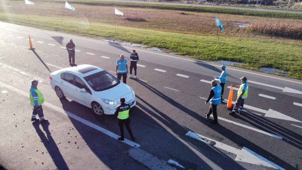 Los test de alcoholemia, en las rutas provinciales.