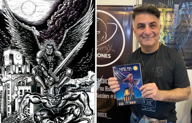 La historieta creada por Fabián transcurre íntegramente en Lomas.