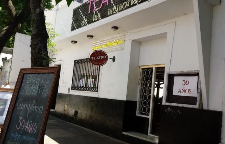 El espacio ya está listo para festejar con los vecinos.