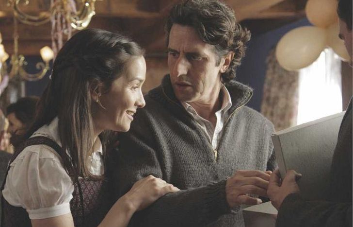 Oreiro y Peretti, en escena.