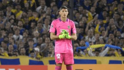Leandro Brey, otra vez campeón con Boca. Leandro Brey, otra vez campeón con Boca.