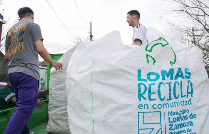 Las cooperativas van a procesar y recuperar los materiales.