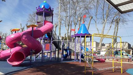 Colocaron más juegos infantiles y de salud.