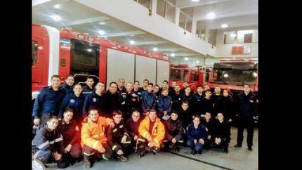 se realizo un curso de socorrismo en el cuartel central de bomberos de lomas