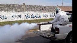 Cómo son los operativos de desinfección en Lomas para evitar la propagación del Coronavirus