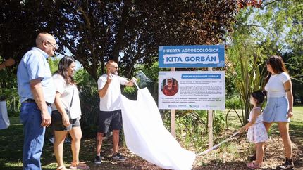 Miryam Gorban tiene una huerta en su honor en el Parque de Lomas. Miryam Gorban tiene una huerta en su honor en el Parque de Lomas.