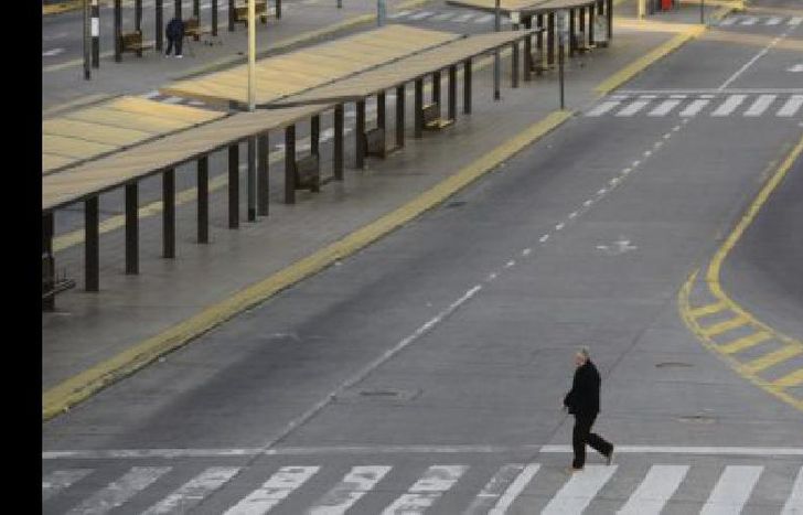 La postal será la misma que en junio pasado: poco movimiento en las calles.