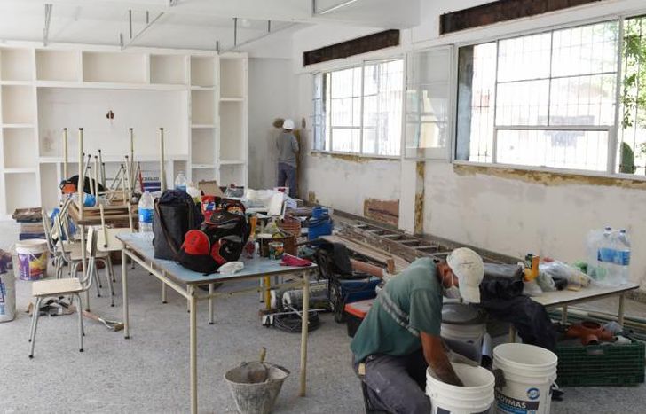 El comedor, donde se instalará la juegoteca y una sala de lectura