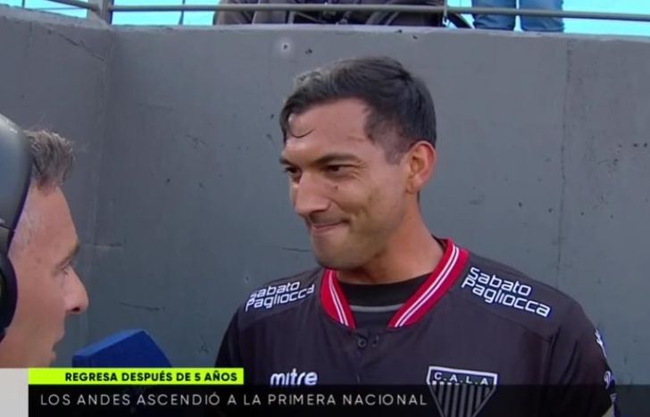 Sebastián López, capitán, referente y figura de Los Andes, que volvió a la Primera Nacional.