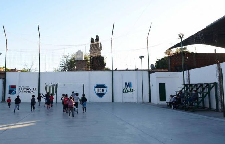 Construyeron unas 40 canchas.