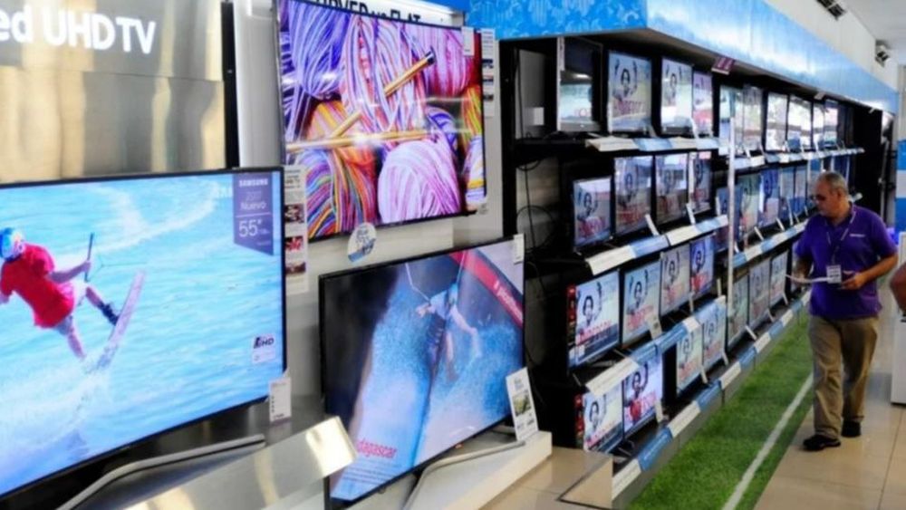 Los televisores, lo más buscado por el Mundial.