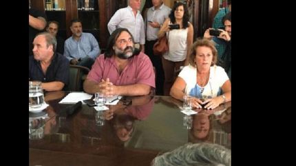 tras la reunion con provincia, ratificaron el paro docente