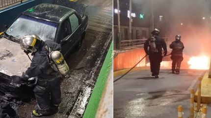 Las llamas fueron sofocadas por los Bomberos Voluntarios de Lomas de Zamora.