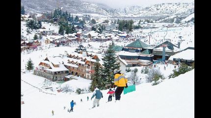 llegaron las nevadas fuertes a la patagonia