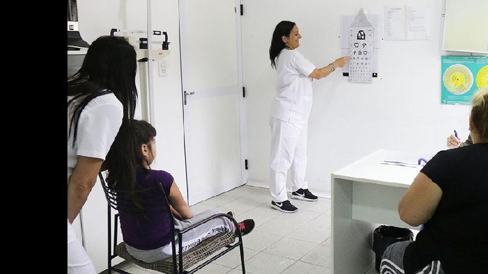 Controlan la vista de más nenes de Lanús