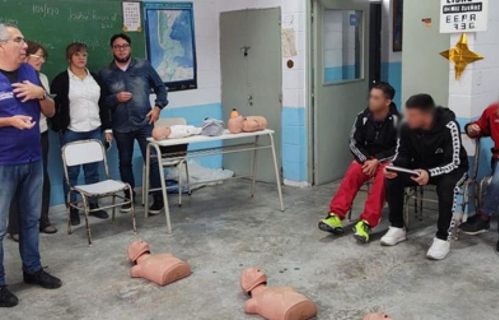 Participaron 60 internos.