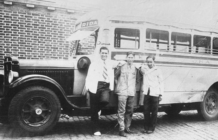 El primer recorrido fue por Laprida, unas 16 cuadras.