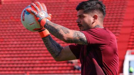 lucas acosta, y un feliz regreso al arco: fue como volver a debutar lucas acosta, y un feliz regreso al arco: fue como volver a debutar