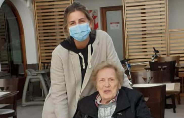 Iginia y Marina. Juntas comparten a la familia y el trabajo.