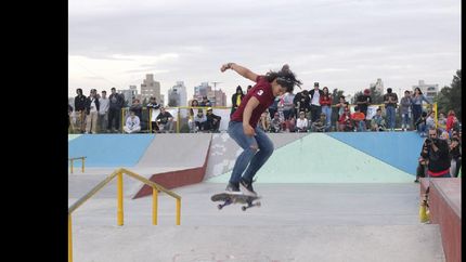skates y peluqueros coparon el velodromo skates y peluqueros coparon el velodromo