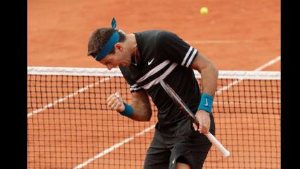 del potro se repuso a un mal comienzo