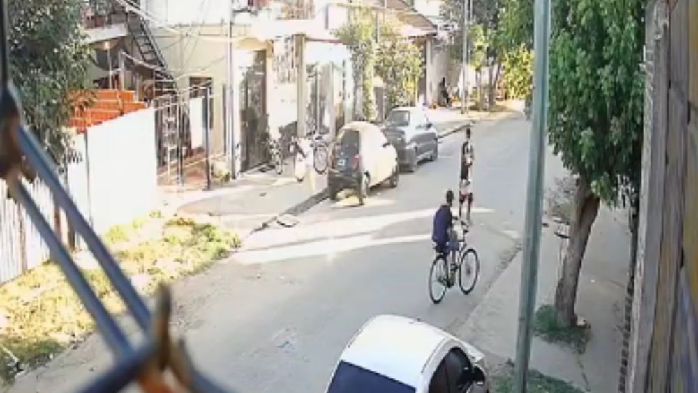 El ataque en patota quedó filmado. El ataque en patota quedó filmado.